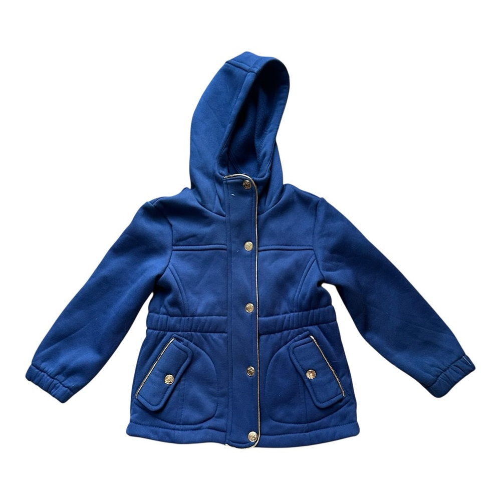Girls Pink Platinum Blue Jacket Size 4